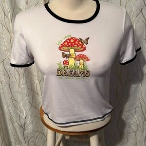 🛍️Mushrooms crop top.